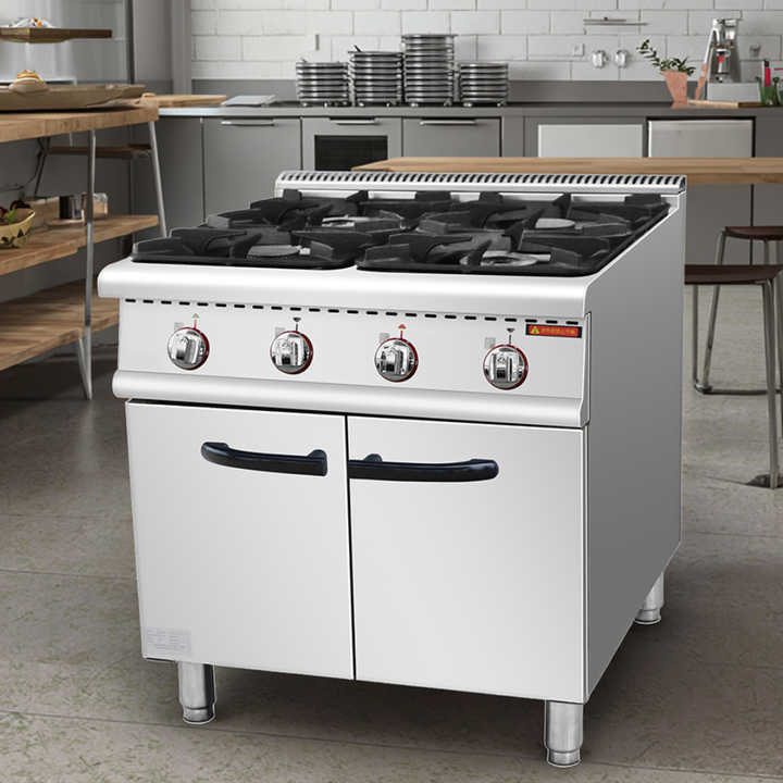 Commercial Kitchen Equipment Stainless Steel Electric Stove with 5 Burners for Hotels and Restaurants