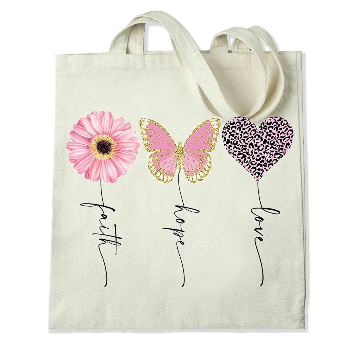 DTF Heat Transfer - Faith Hope Love - 10"