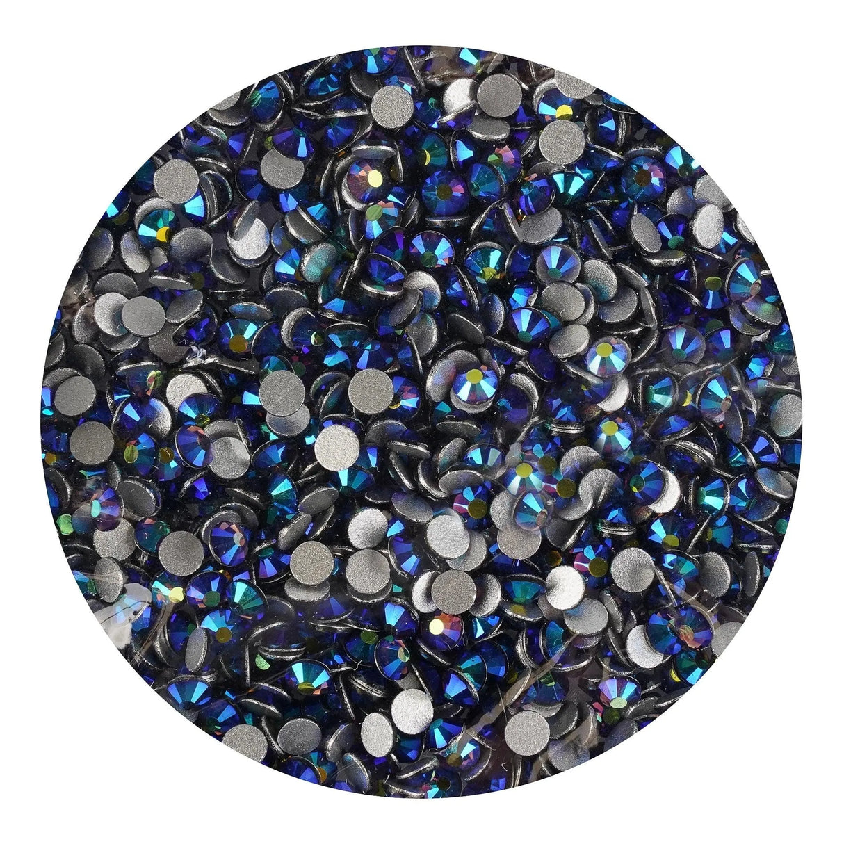 Rhinestone AB Iridescent - Tanzanite  (1400 Non Hot Fix Stones - SS10)